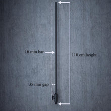 Load image into Gallery viewer, Wrought Iron Stair Spindle Black Stair Railing Baluster
