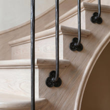 Load image into Gallery viewer, Quatrefoil Iron Stair Spindles | Side Mount Balusters — primary product photograph
