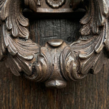 Load image into Gallery viewer, Ornate Floral Door Knocker – Aged Bronze Finish
