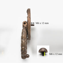 Load image into Gallery viewer, Laurel Wreath Door Knocker – Aged Bronze Finish
