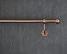 Load image into Gallery viewer, Industrial Copper Stair Handrail wrought iron
