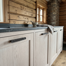 Load image into Gallery viewer, Rustic Cabinet Handle – Made in England Design, 110mm Centres
