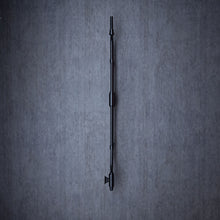 Load image into Gallery viewer, Wrought Iron Stair Spindle Black Railing Panel

