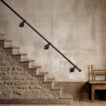 Load image into Gallery viewer, Black Stair handrail banister
