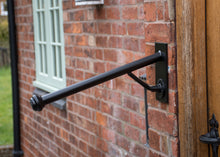 Load image into Gallery viewer, Black Wrought Iron Handrail | outside
