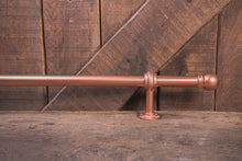Load image into Gallery viewer, Industrial style  foot rail copper
