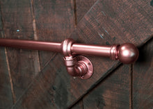 Load image into Gallery viewer, Art deco Stair handrail copper banister
