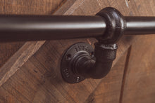 Load image into Gallery viewer, industrial style black Stair handrail banister
