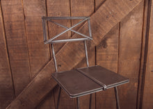 Load image into Gallery viewer, Industrial style Bar stool wrought iron
