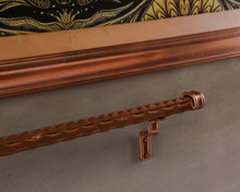 Load image into Gallery viewer, Vintage copper stair handrail banister
