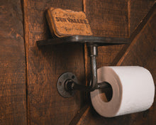 Load image into Gallery viewer, Industrial Toilet roll holder &amp; shelf toilet paper holder

