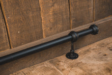 Load image into Gallery viewer, Industrial foot rail Black
