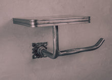 Load image into Gallery viewer, Vintage Toilet roll holder &amp; shelf
