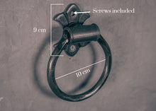 Load image into Gallery viewer, Gothic towel ring
