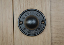 Load image into Gallery viewer, Industrial black door knob
